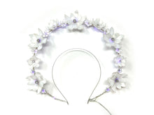 Load image into Gallery viewer, White Lotus LED Tiara