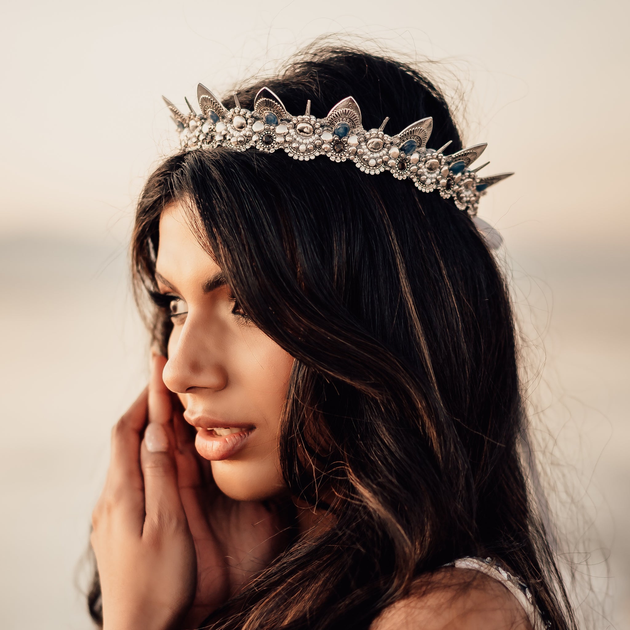 AMAROQ Design: Handcrafted bridal headpieces, tiaras and crowns display picture 2